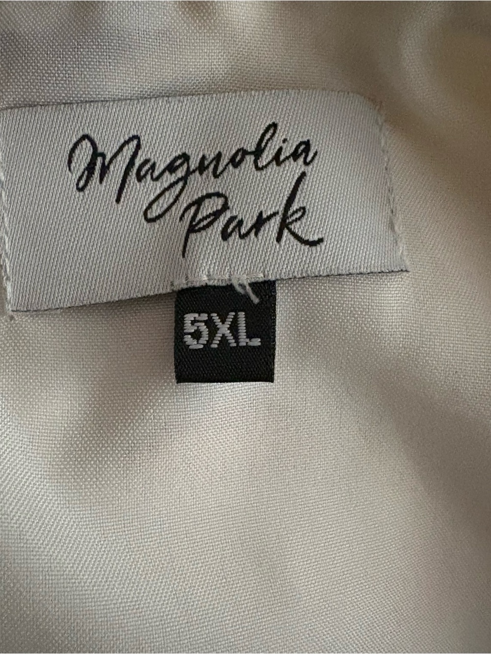 Magnolia Park Sleeveless Fit and Flare Dress Mushrooms Cream Womens size 5XL - Picture 11 of 12